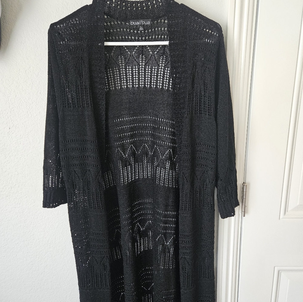 Black overall shirt
